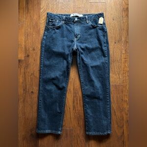 GAP Y2K Straight Pencil Cut Jeans | Dark Indigo | Size 14R